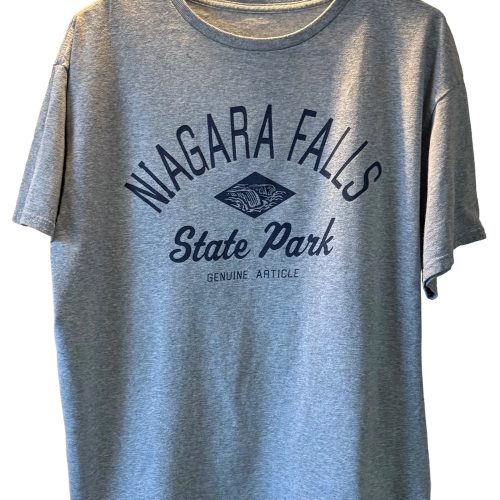 Gray Niagara Falls State Park T-Shirt